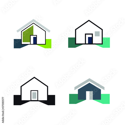 Logo immobilier maison 