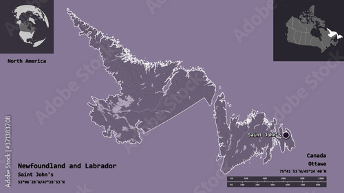 Newfoundland and Labrador, province of Canada,. Previews. Administrative