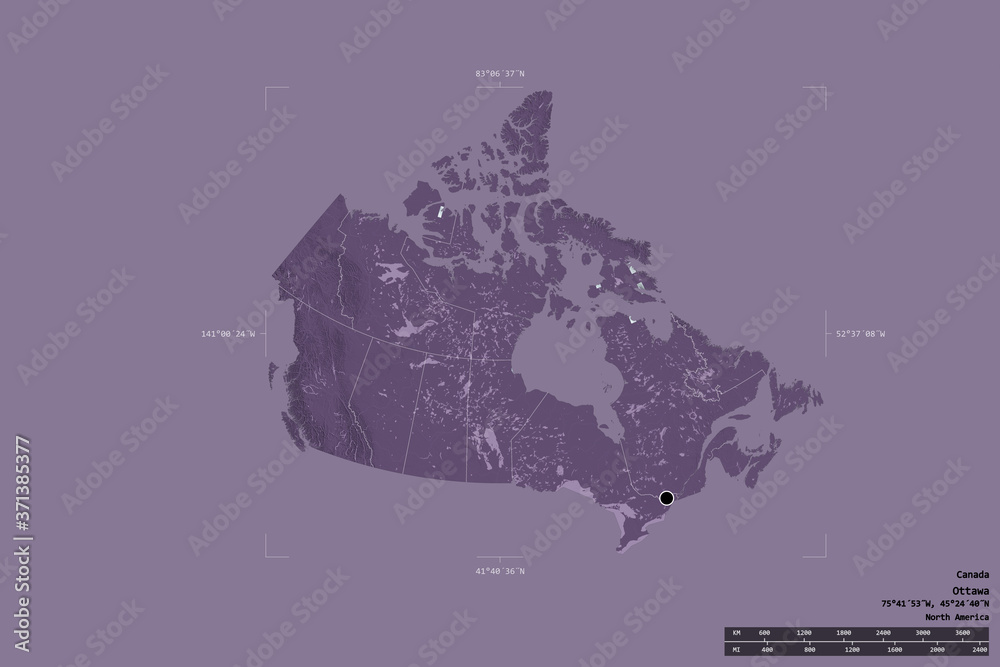 Regional division of Canada. Administrative
