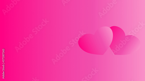 Pink backgrounds full of love, perfect for banners, posters and social media posts, love and affection themes