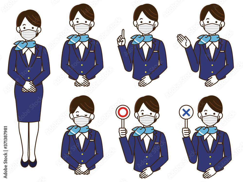 キャビンアテンダント 制服 キャビンアテンダント CA 制服