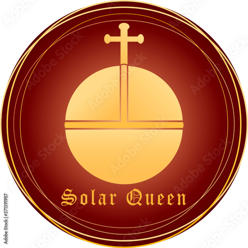 Royal logo with the orb