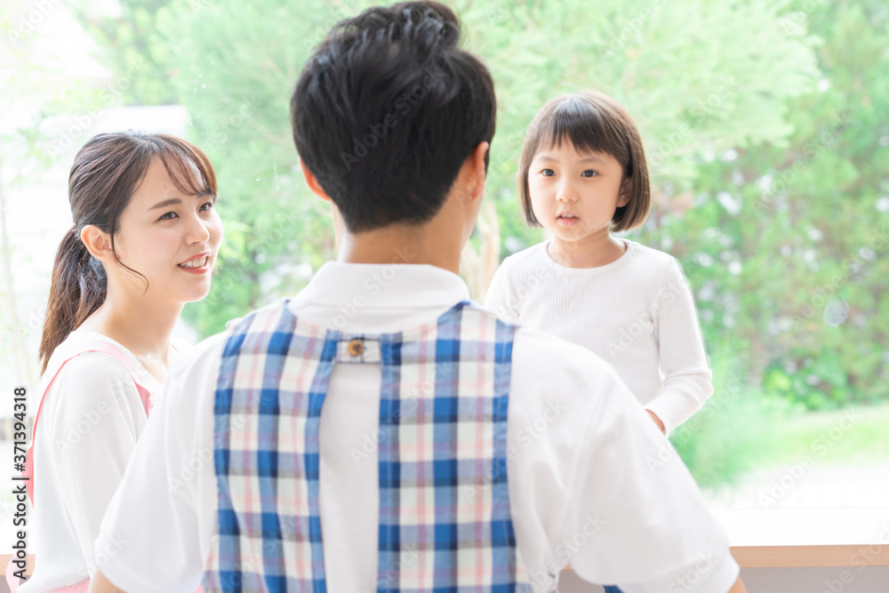 保育士 子供　ポートレート