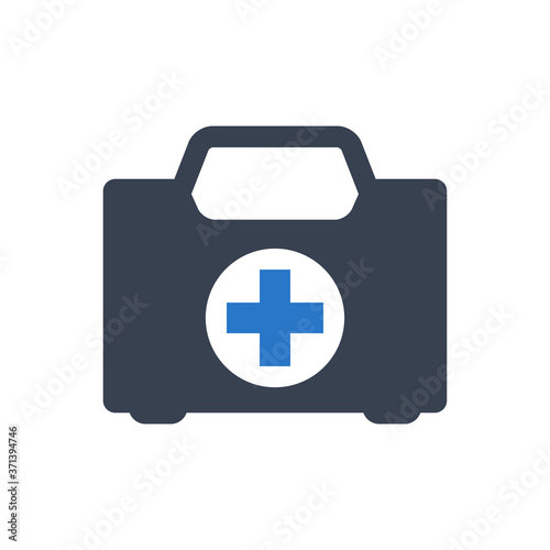 First aid kit icon