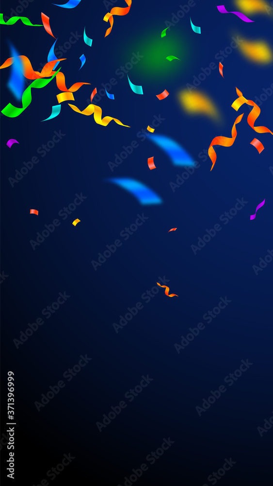 Streamers and confetti. Festive streamers tinsel a Streamers and confetti. Festive streamers tinsel a