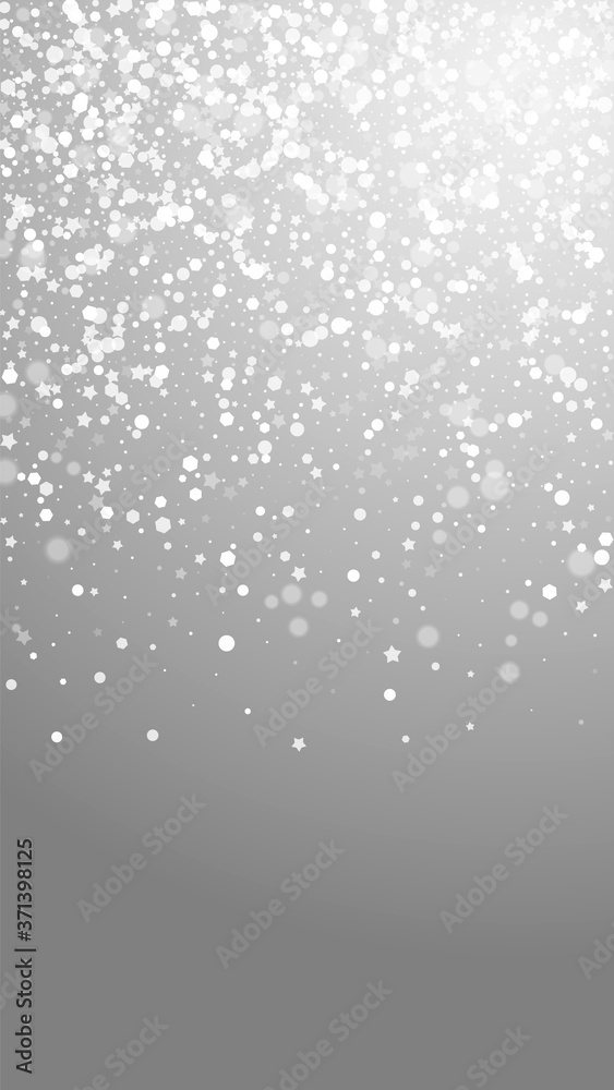 Magic stars Christmas background. Subtle flying sn Magic stars Christmas background. Subtle flying sn