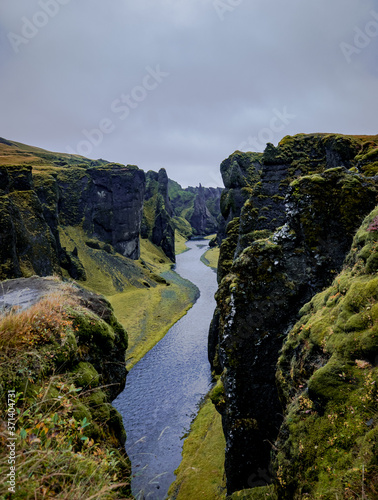 Iceland canyon