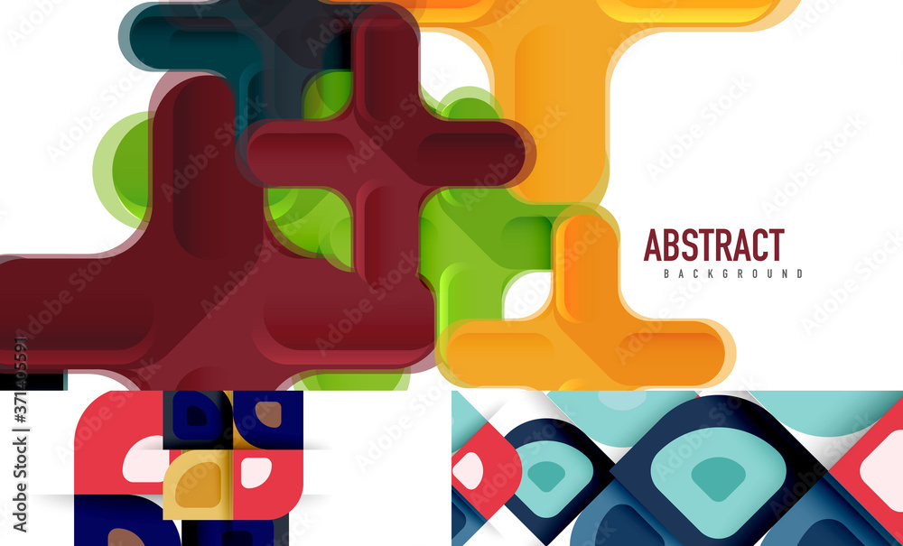 Minimalistic designs, creative concepts, vector geometric abstract background set Minimalistic designs, creative concepts, vector geometric abstract background set