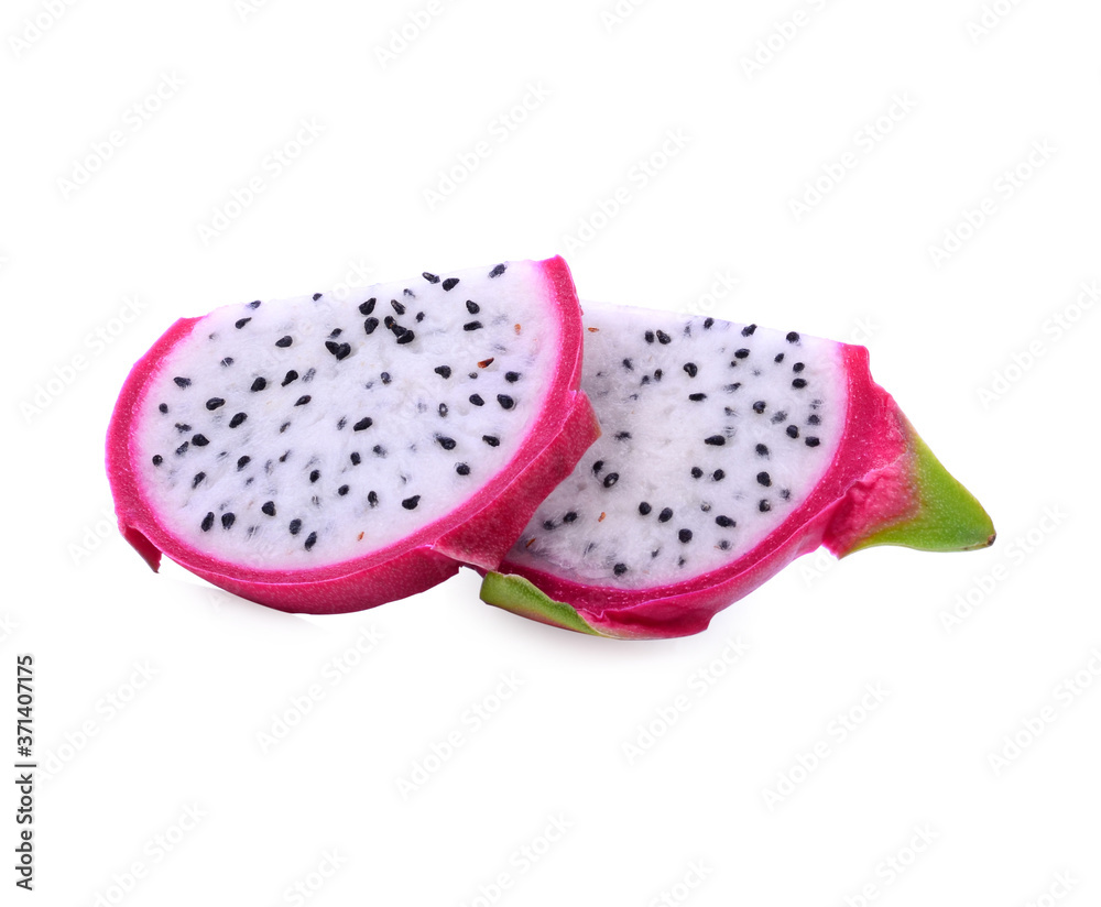 Dragon fruit isolated on white background Dragon fruit isolated on white background
