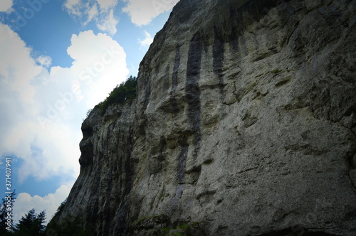 rock in the mountains