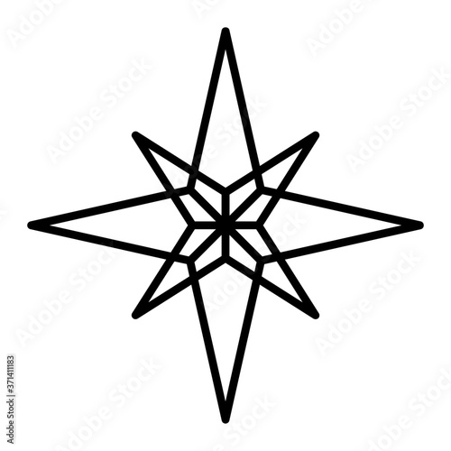 Points of the compass icon