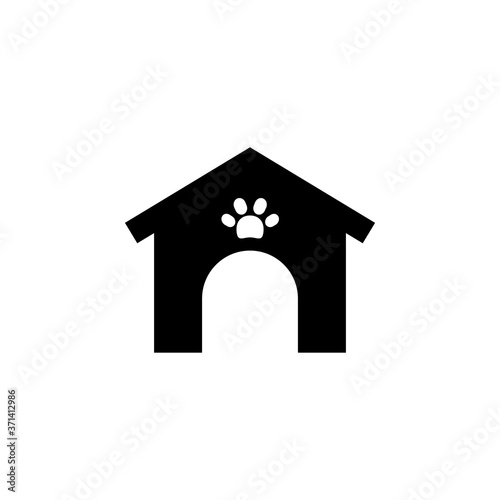 filled kennel icon, simple element from Pet-vet set, for web and mobile
