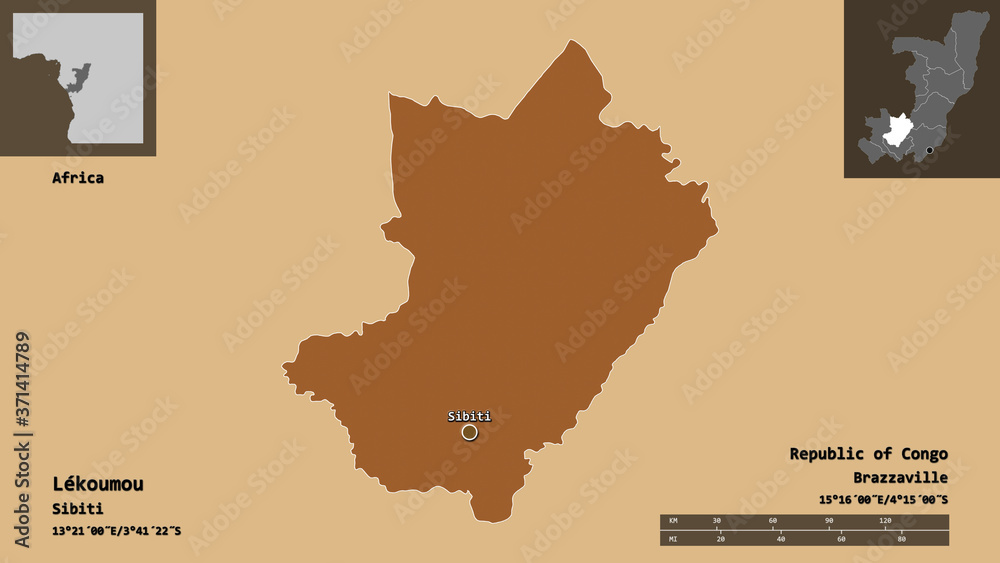 Lékoumou, region of Republic of Congo,. Previews. Pattern
