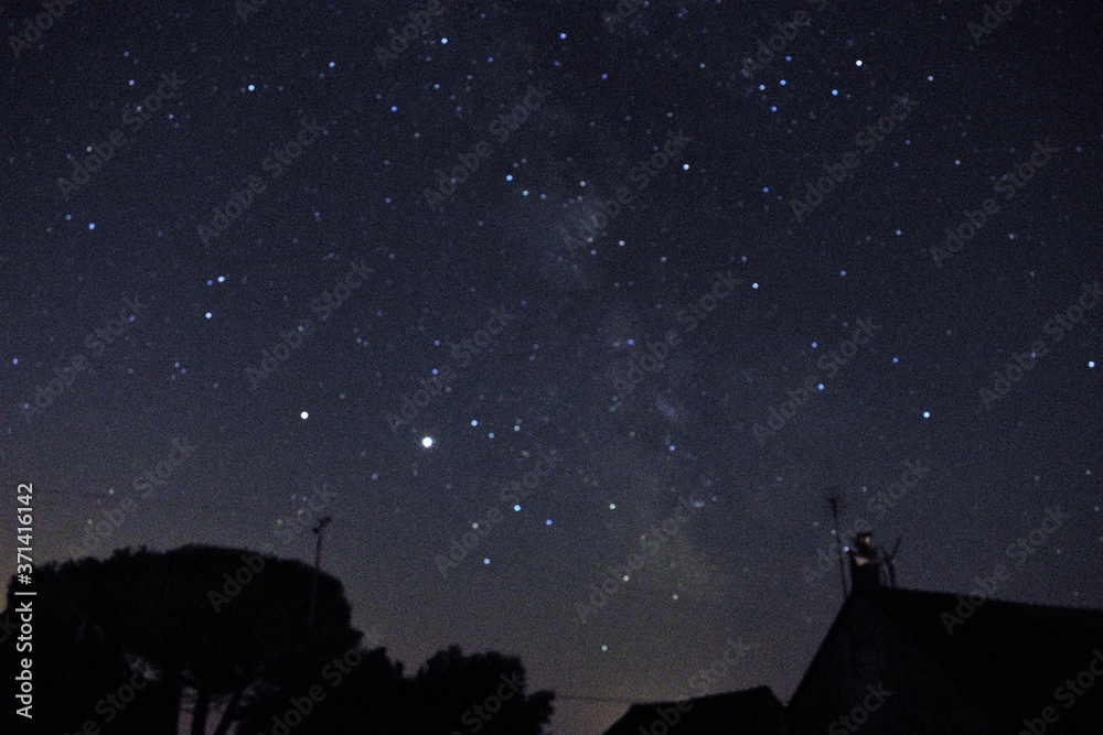 Obraz premium Nuit sous les étoiles 