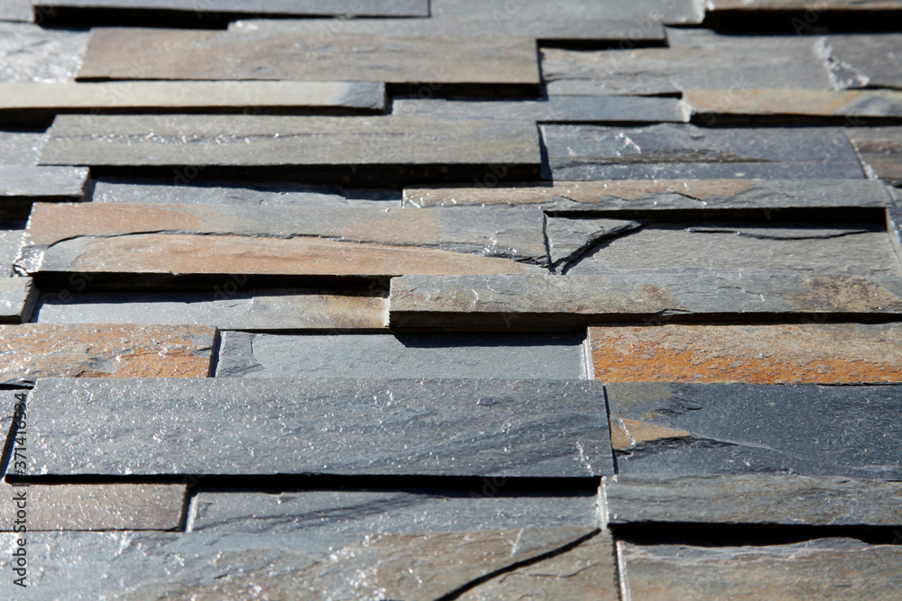 Granite brick wall texture background