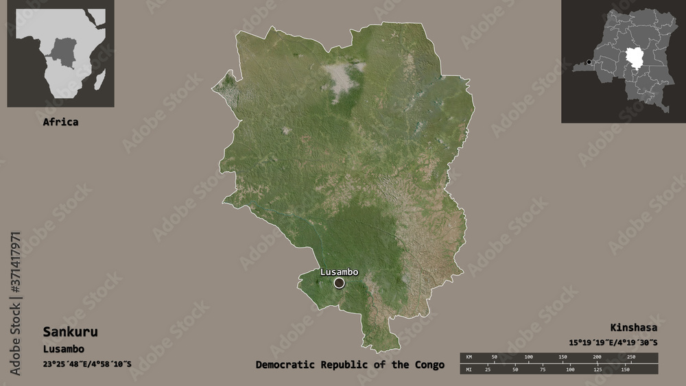 Sankuru, province of Democratic Republic of the Congo,. Previews. Satellite