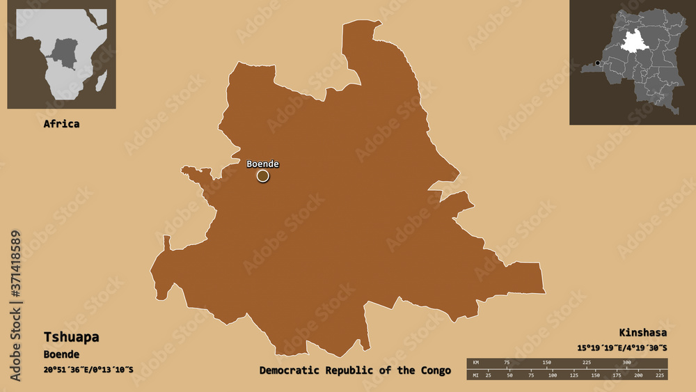 Tshuapa, province of Democratic Republic of the Congo,. Previews. Pattern