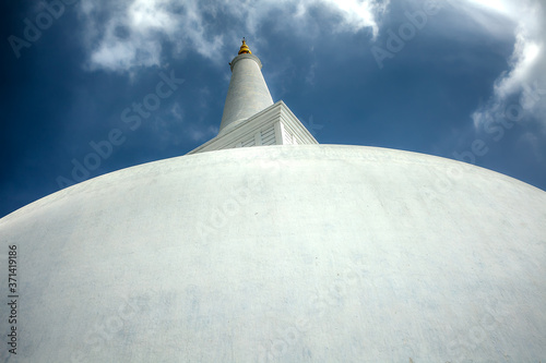Famous buddhist temple in Anuradhapura photo