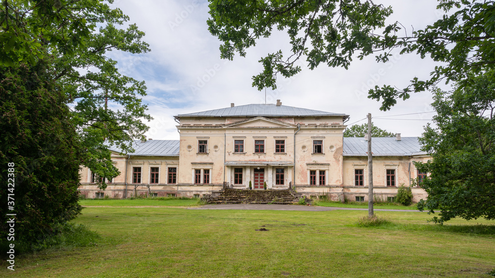 old mansion in estonia europe