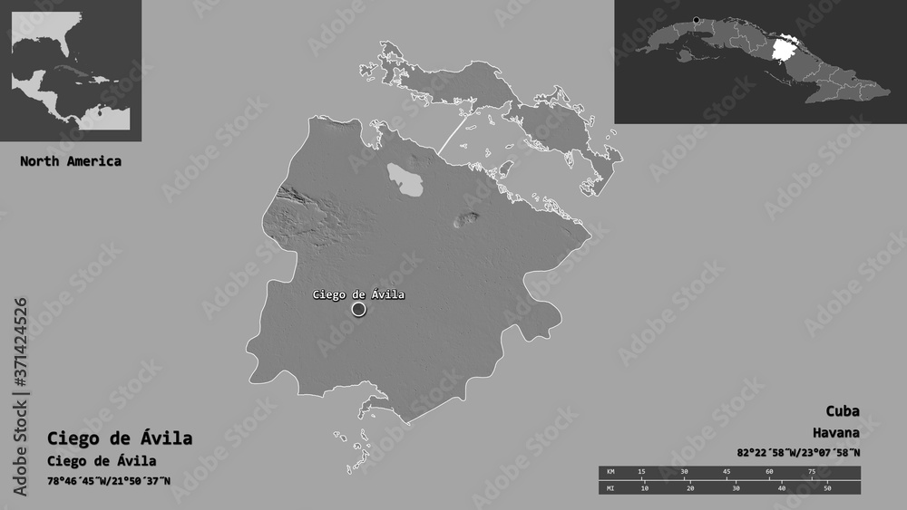 Ciego de Ávila, province of Cuba,. Previews. Bilevel