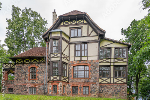 stone manor in estonia europe