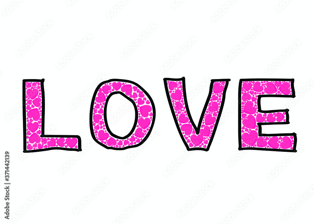 Vector The pink heart is the symbol of love. Vector The pink heart is the symbol of love.