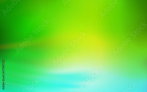 Light Green vector blurred shine abstract texture. Modern abstract illustration with gradient. Background for designs.