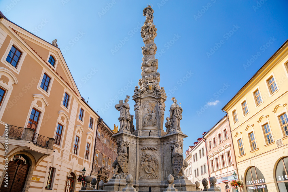 The Plague Column of the Virgin Mary Immaculate, Kutna Hora, Central Bohemian Region, Czech Republic