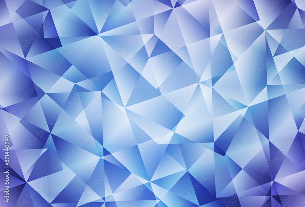 Light Pink, Blue vector polygon abstract backdrop. Light Pink, Blue vector polygon abstract backdrop.