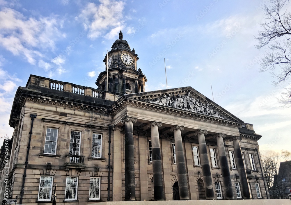 old town hall in Lancaster