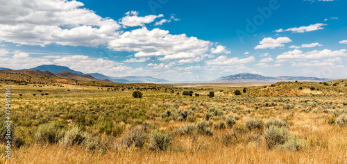 Nevada plains surrounding Highway 50, the loneliest road in America