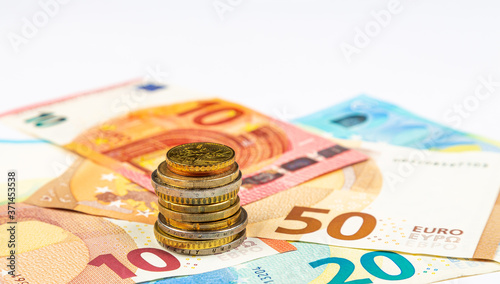 Pièces et billets en euros