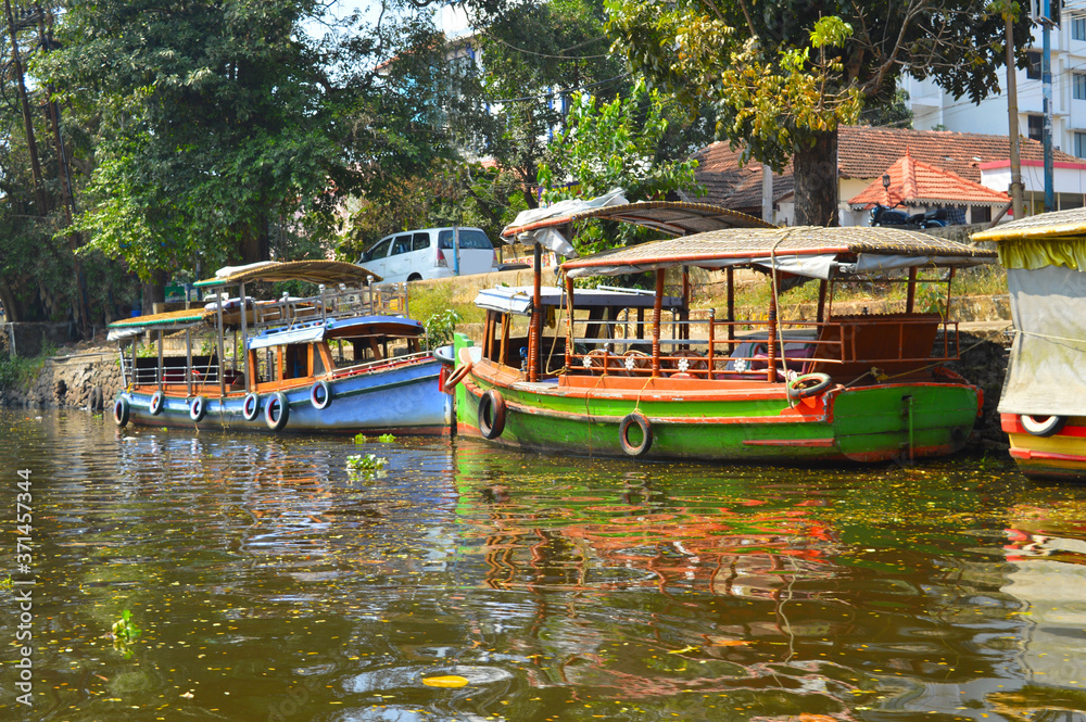 Shikara boats of Alleppey