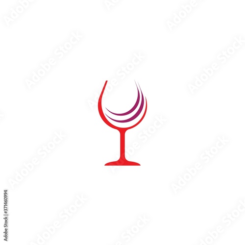 Wine Logo Template vector illustrtion
