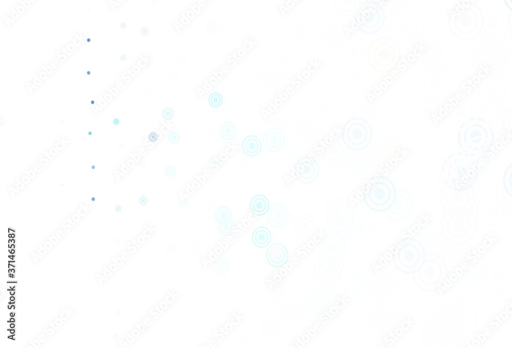 Light BLUE vector background with spots, lines. Light BLUE vector background with spots, lines.