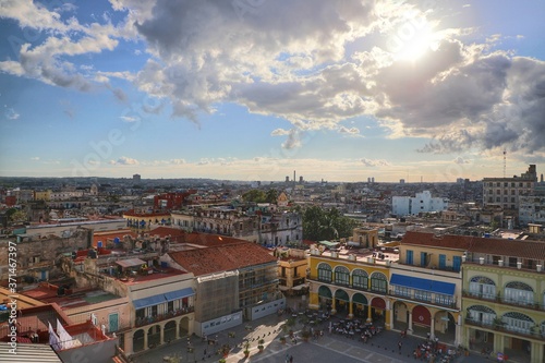 Havanna Skyline mit Plaza Vieja