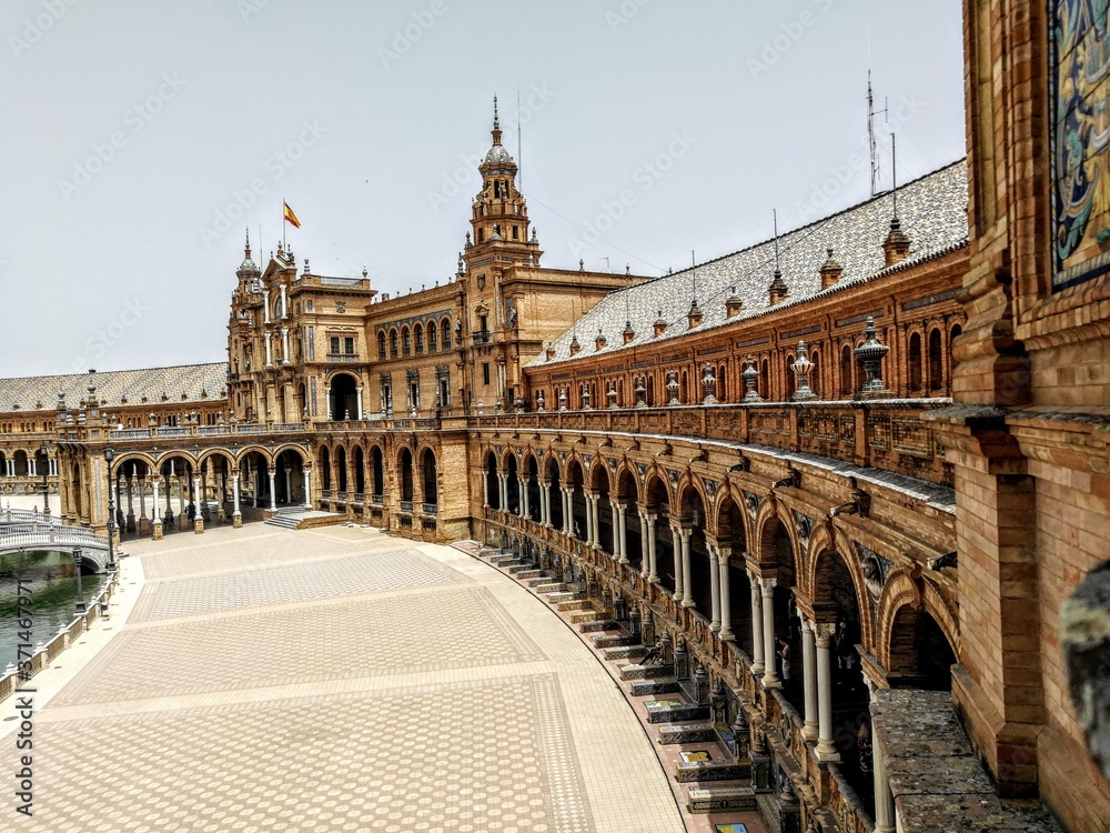 plaza de espana seville spain