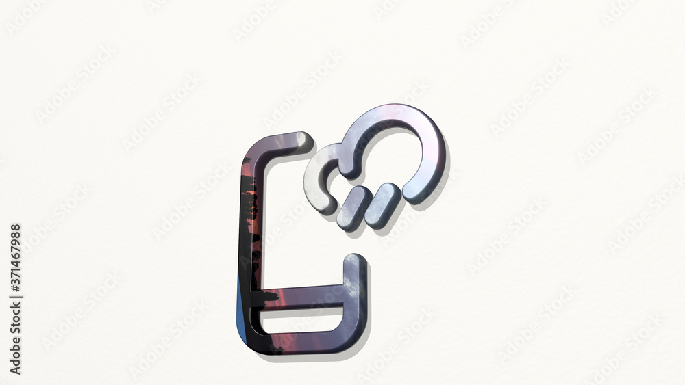 WEATHER APP RAIN 3D icon on the wall - 3D illustration for background and blue WEATHER APP RAIN 3D icon on the wall - 3D illustration for background and blue