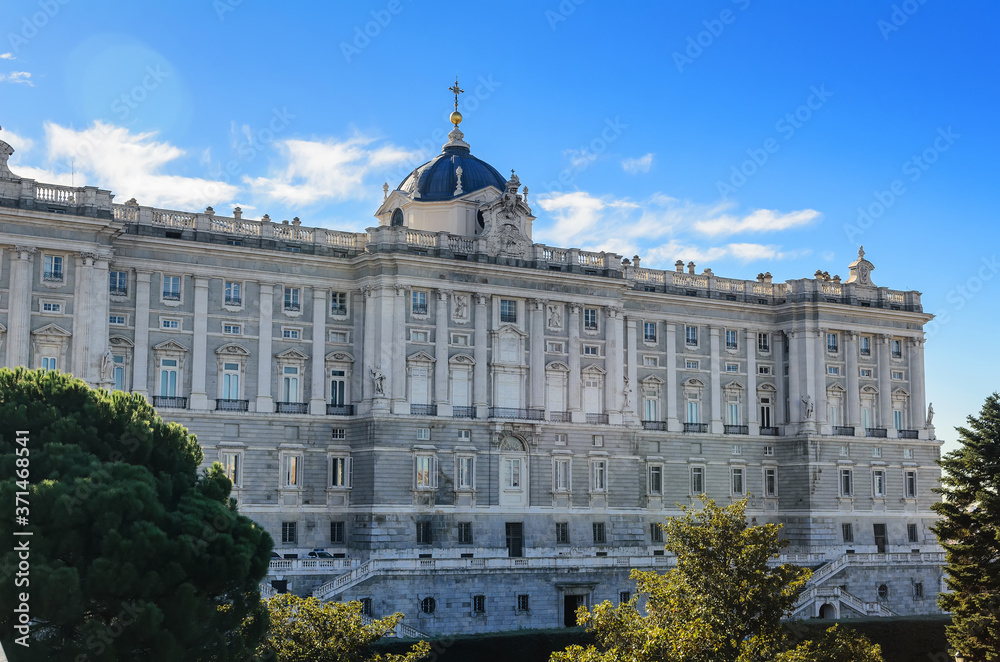 The Royal Palace. Madrid, Spain