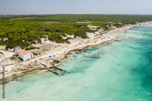 Beaches Sa Rapita and Es Trenc Mallorca Spain photo