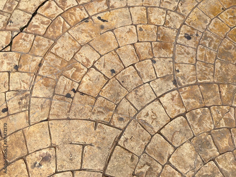 Fototapeta premium old stamp concrete floor texture