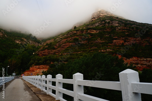Montserrat In The Morning Fog 