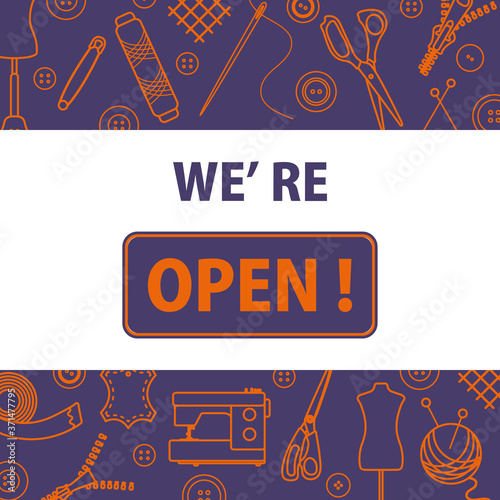 Open Sewing atelier Tailor Workshop Dressmaking