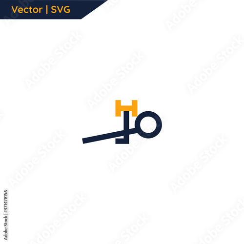 Gymnastic graphic icon.