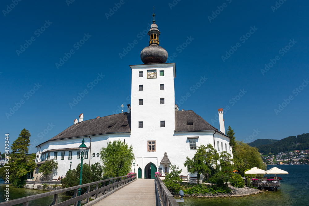 Schloss Ort am Traunsee bei Gmunden in Österreich