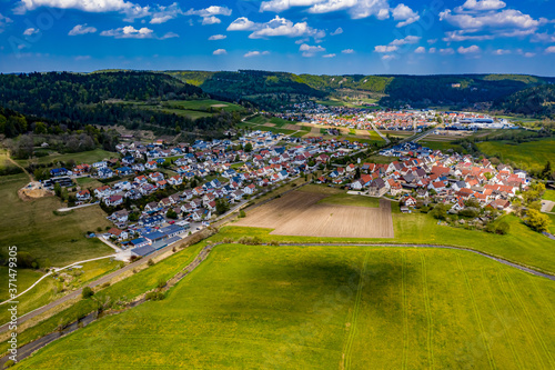 Mühlheim an der Donau aus der Luft