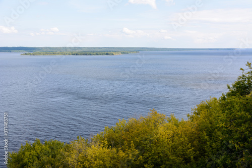 The widest place of the Volga River. © Evgeniy