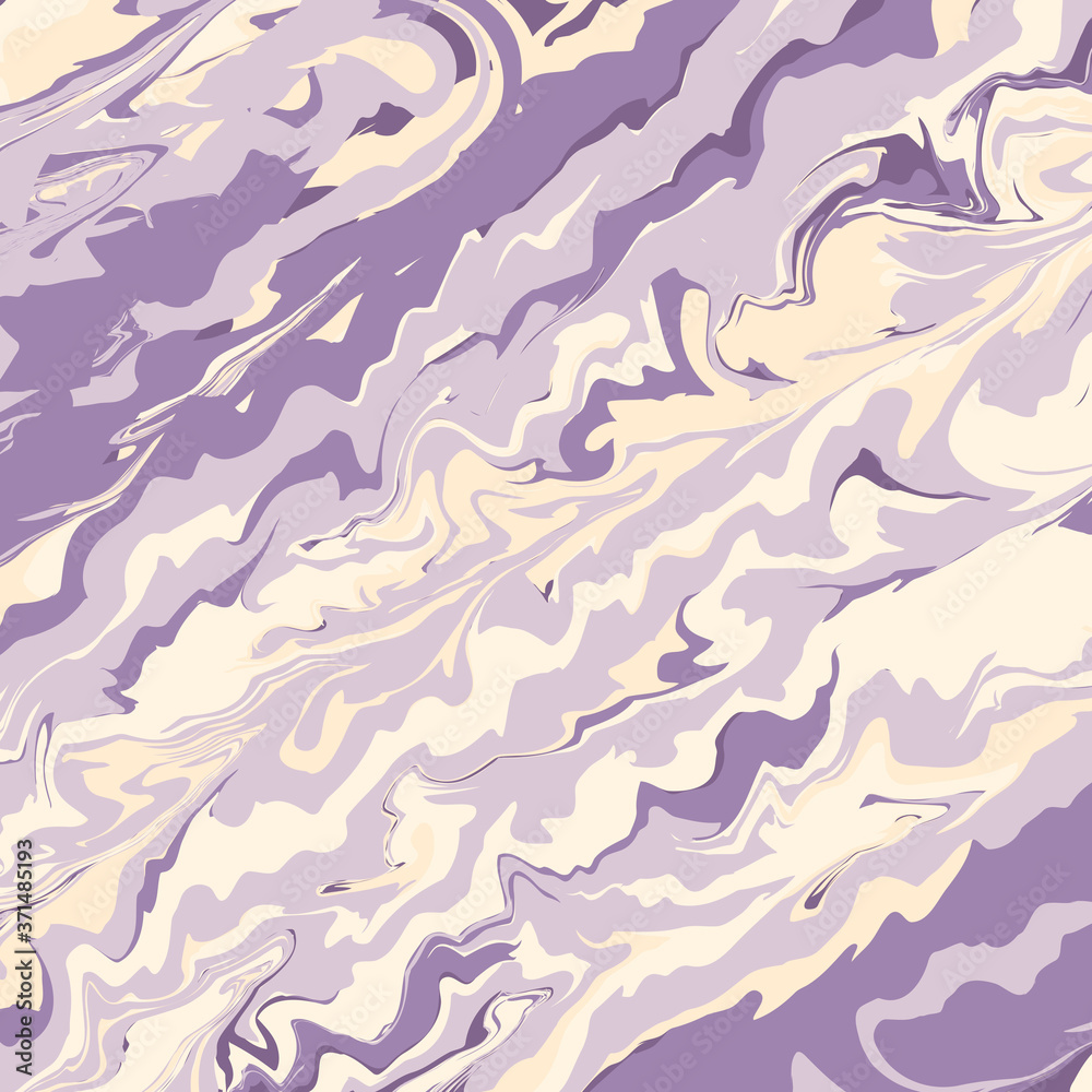 Fluid art. Modern artwork background. Mixture of acrylic paints. Abstract liquid painting marble texture, colorful gradient waves. Vector design for banner, flyer, business card, cover, invitation.