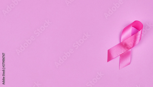 Breast cancer awareness ribbon © Peemaii