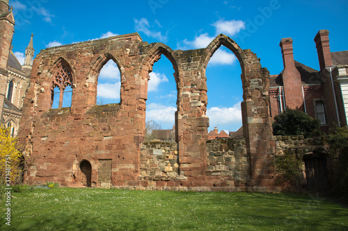 Worcester cathedral, Worcestershire, UK